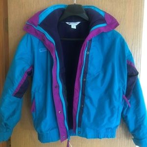 COLUMBIA LADIES WINTER OR SPRING JACKET, LINDED,